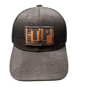 Mens Just The Tip I Promise Bullet Patch Baseball Cap Black Adjustable Hat